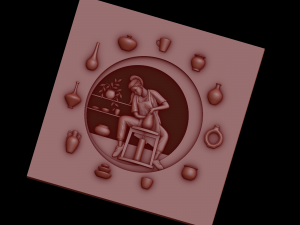 relief 3D Baskı Modeli