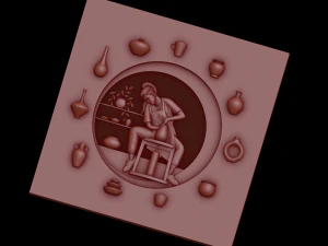 relief 3D Print Model
