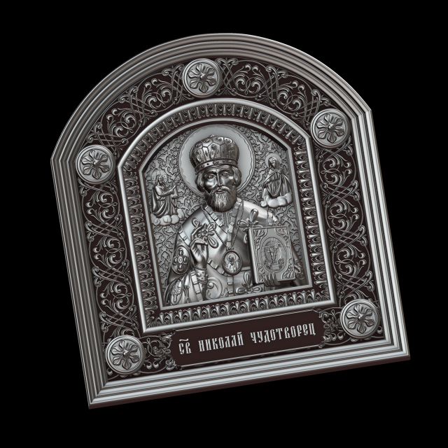 Relief Modello di stampa 3D .c4d .max .obj .3ds .fbx .stl .blend