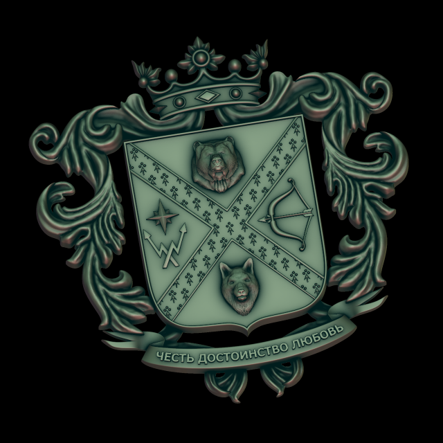 Relief Modello di stampa 3D .c4d .max .obj .3ds .fbx .stl .blend
