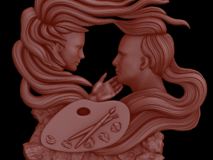 Relief 3D Print Model