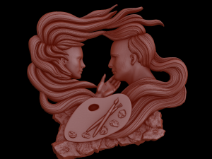 Relief Modelo de Impressão 3D