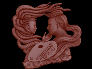 Relief 3D Print Model