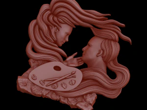 Relief 3D Print Model