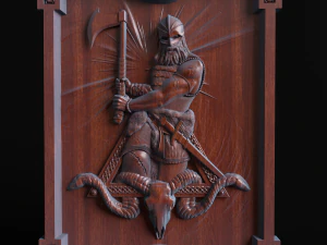 рельєф 3D Принт Модель