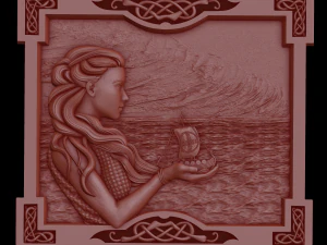 Erleichterung 3D Druckmodell