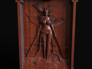 Relief Model Cetak 3D