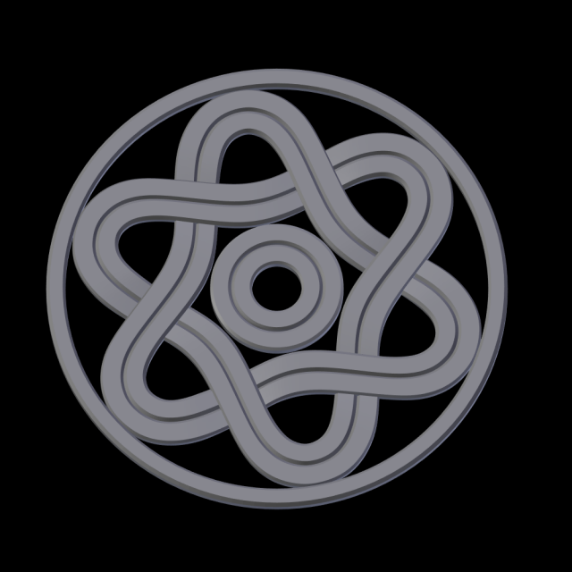 Relief 3D Baskı Modeli .c4d .max .obj .3ds .fbx .stl .blend