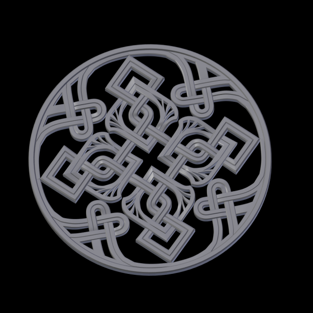 Relief 3D Print Model .c4d .max .obj .3ds .fbx .stl .blend 
