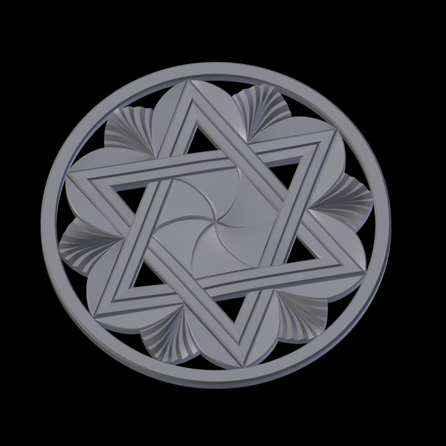 Relief 3D Baskı Modeli .c4d .max .obj .3ds .fbx .stl .blend 