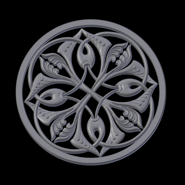 Relief Model Cetak 3D .c4d .max .obj .3ds .fbx .stl .blend