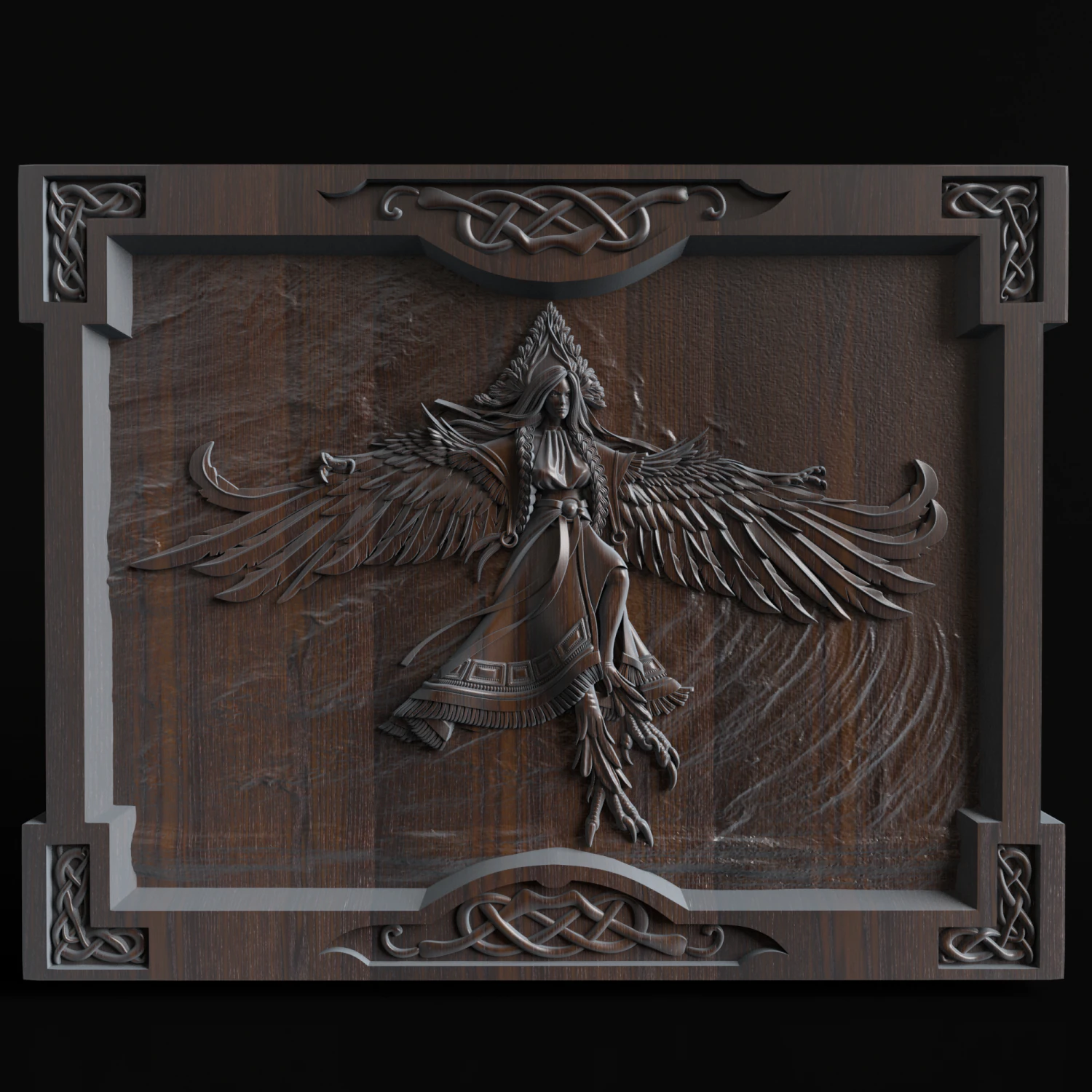 Relief 3D Print Model .c4d .max .obj .3ds .fbx .stl .blend 