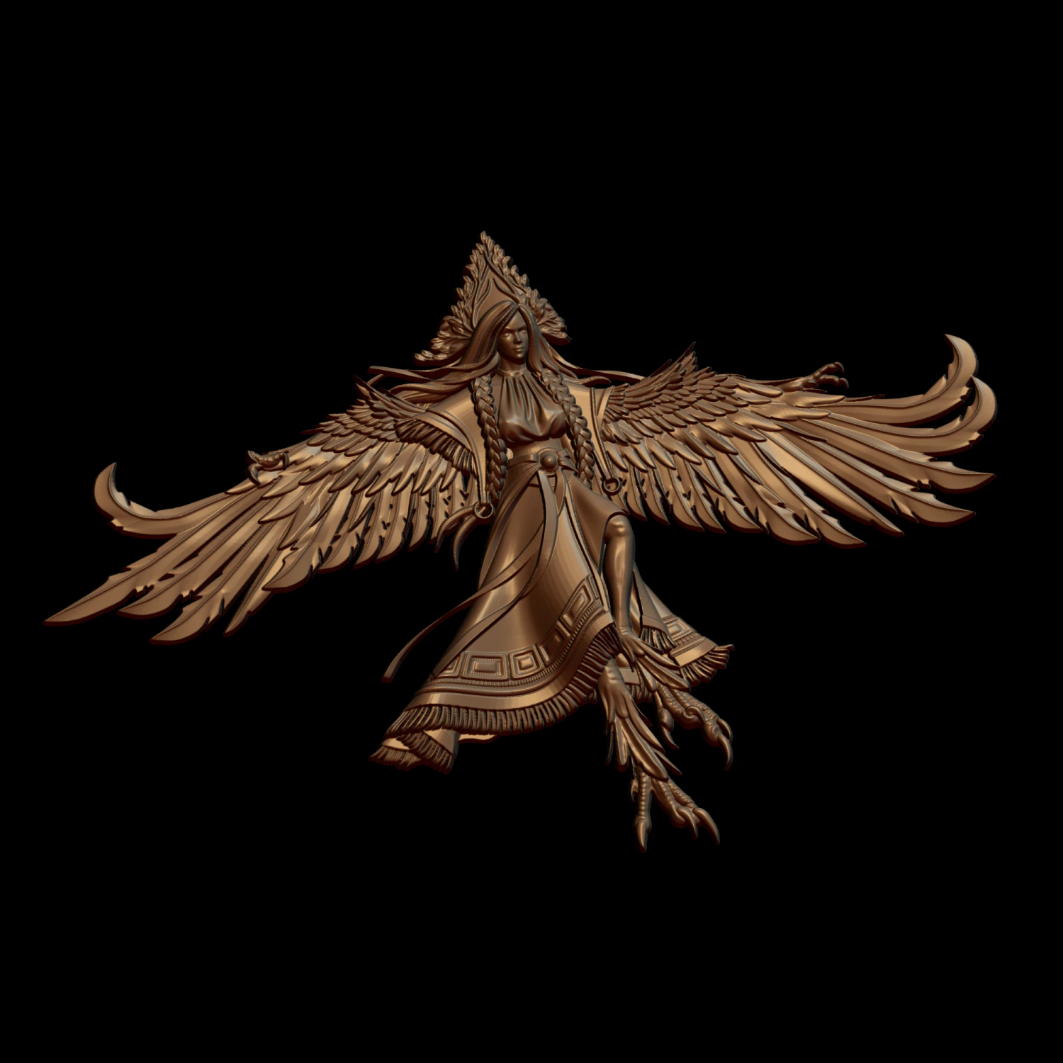 Relief 3D Print Model .c4d .max .obj .3ds .fbx .stl .blend 