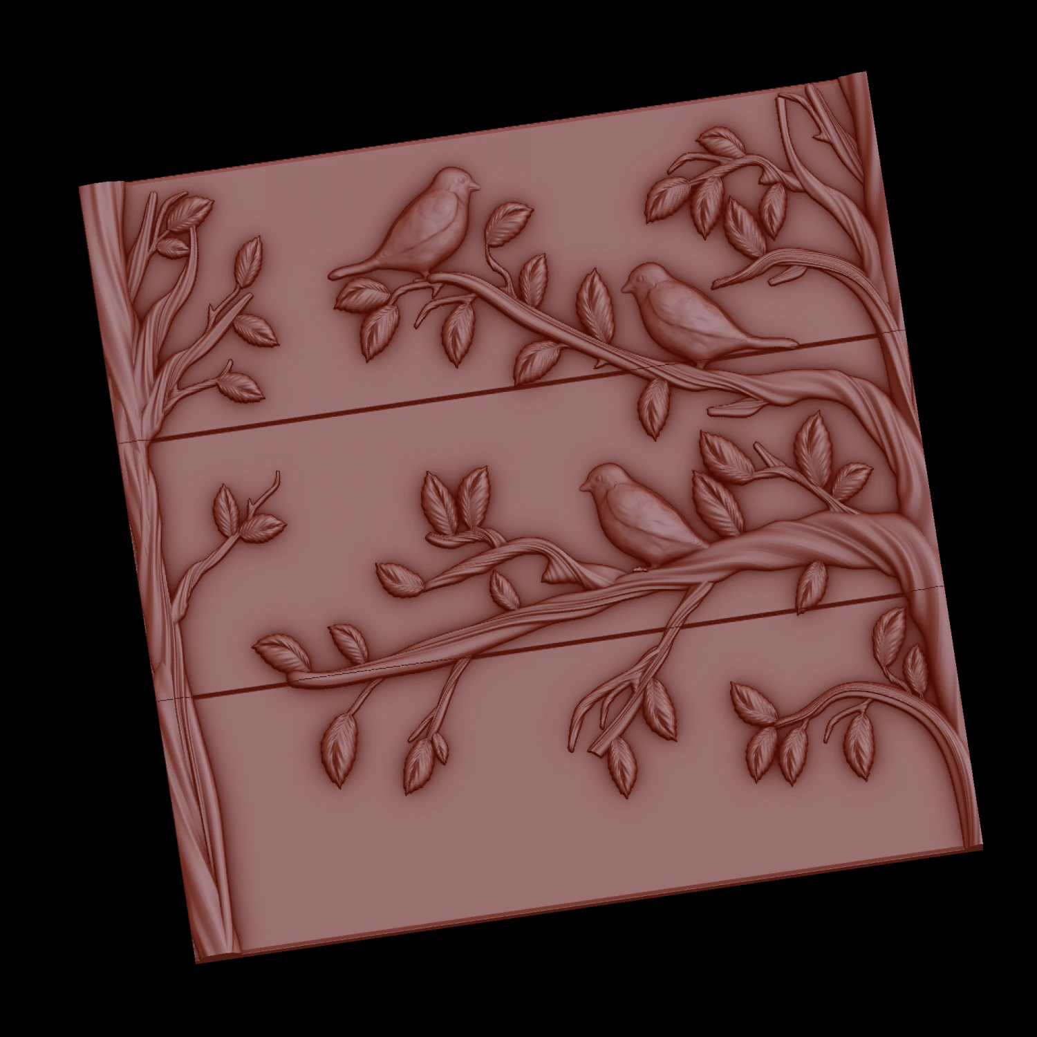 Relief 3D Print Model .c4d .max .obj .3ds .fbx .stl .blend