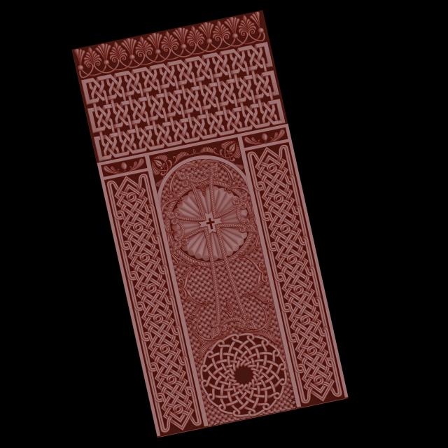 Relief 3D Print Model .c4d .max .obj .3ds .fbx .stl .blend 