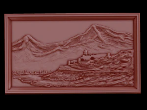 Relief 3D Print Model