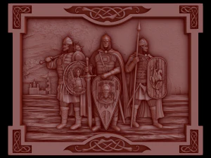 Relief 3D Print Model