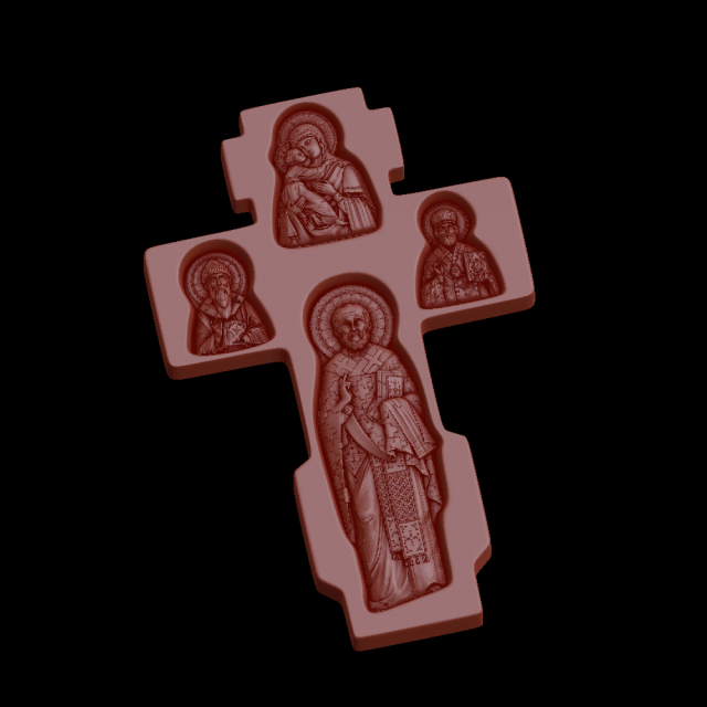 Relief Modello di stampa 3D .c4d .max .obj .3ds .fbx .stl .blend