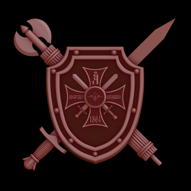 Relief 3D-Druckmodell .c4d .max .obj .3ds .fbx .stl .blend 