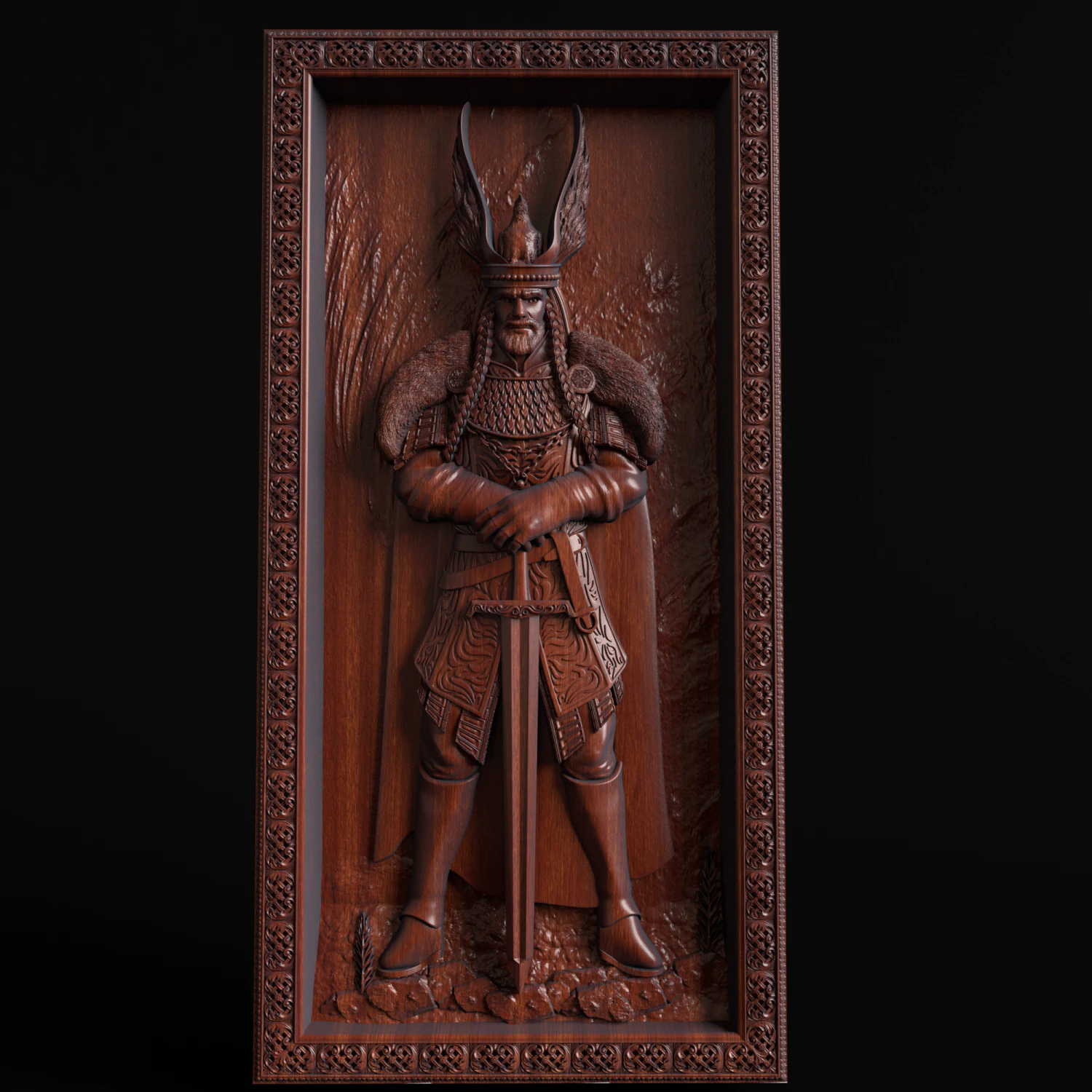 Relief 3D Print Model .c4d .max .obj .3ds .fbx .stl .blend 
