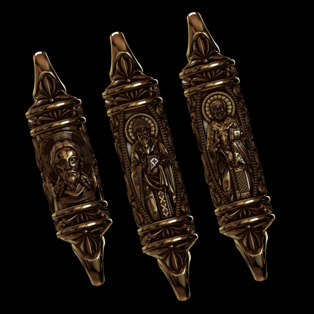 Relief 3D-Druckmodell .c4d .max .obj .3ds .fbx .stl .blend 