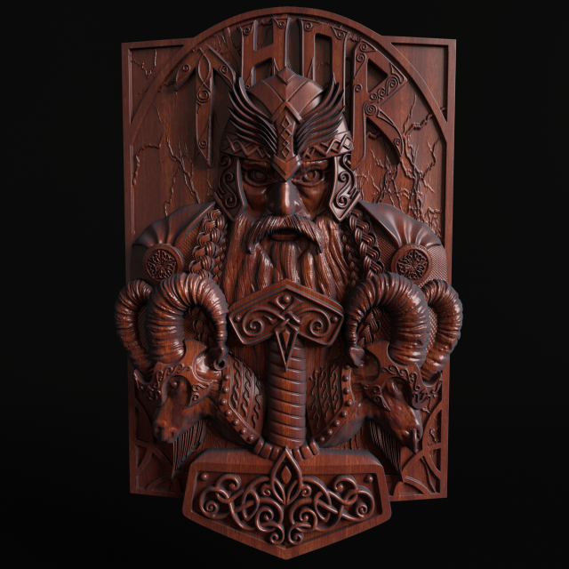 Relief Model do druku 3D .c4d .max .obj .3ds .fbx .stl .blend 