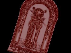 Relief Model Cetak 3D