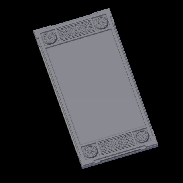 Relief 3D Print Model .c4d .max .obj .3ds .fbx .stl .blend 