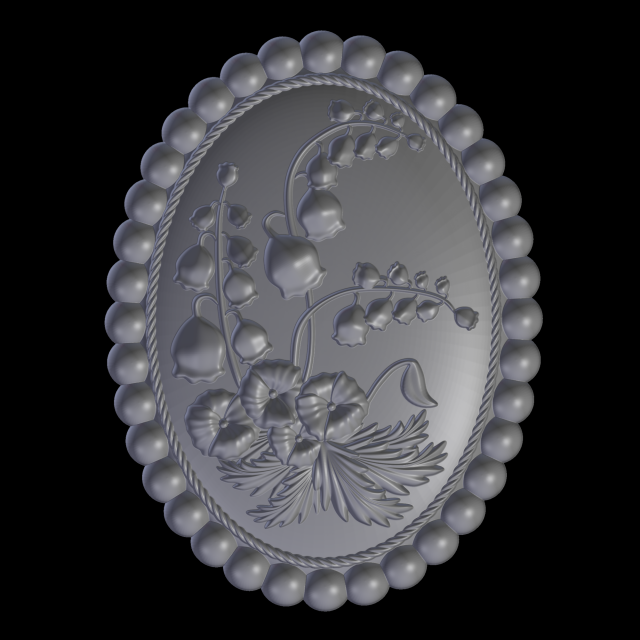 Gingerbread shape 3D Print Model .c4d .max .obj .3ds .fbx .stl .blend 
