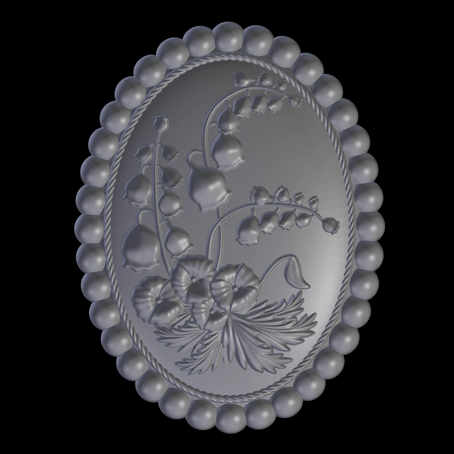 Gingerbread shape 3D Print Model .c4d .max .obj .3ds .fbx .stl .blend 