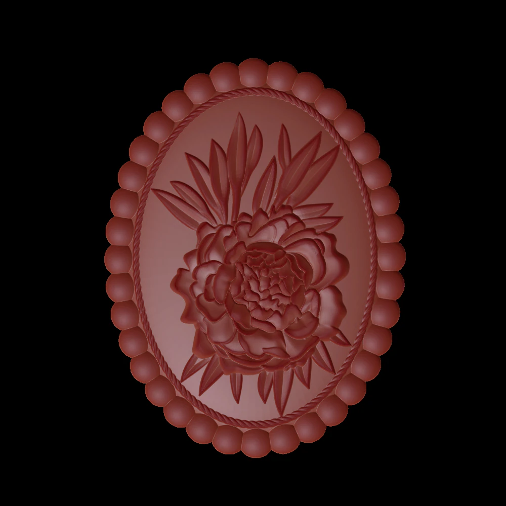 Gingerbread shape 3D Print Model .c4d .max .obj .3ds .fbx .stl .blend 
