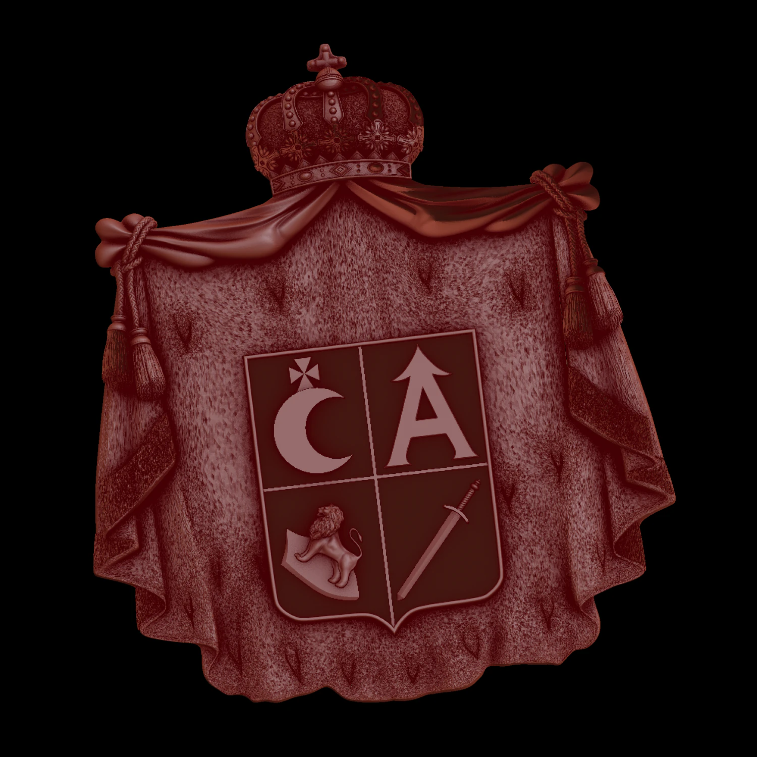 Relief 3D Print Model .c4d .max .obj .3ds .fbx .stl .blend 