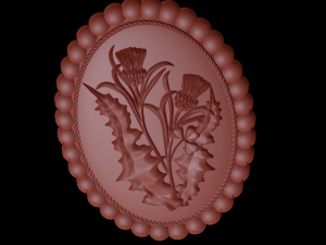 Gingerbread shape 3D Print Model
