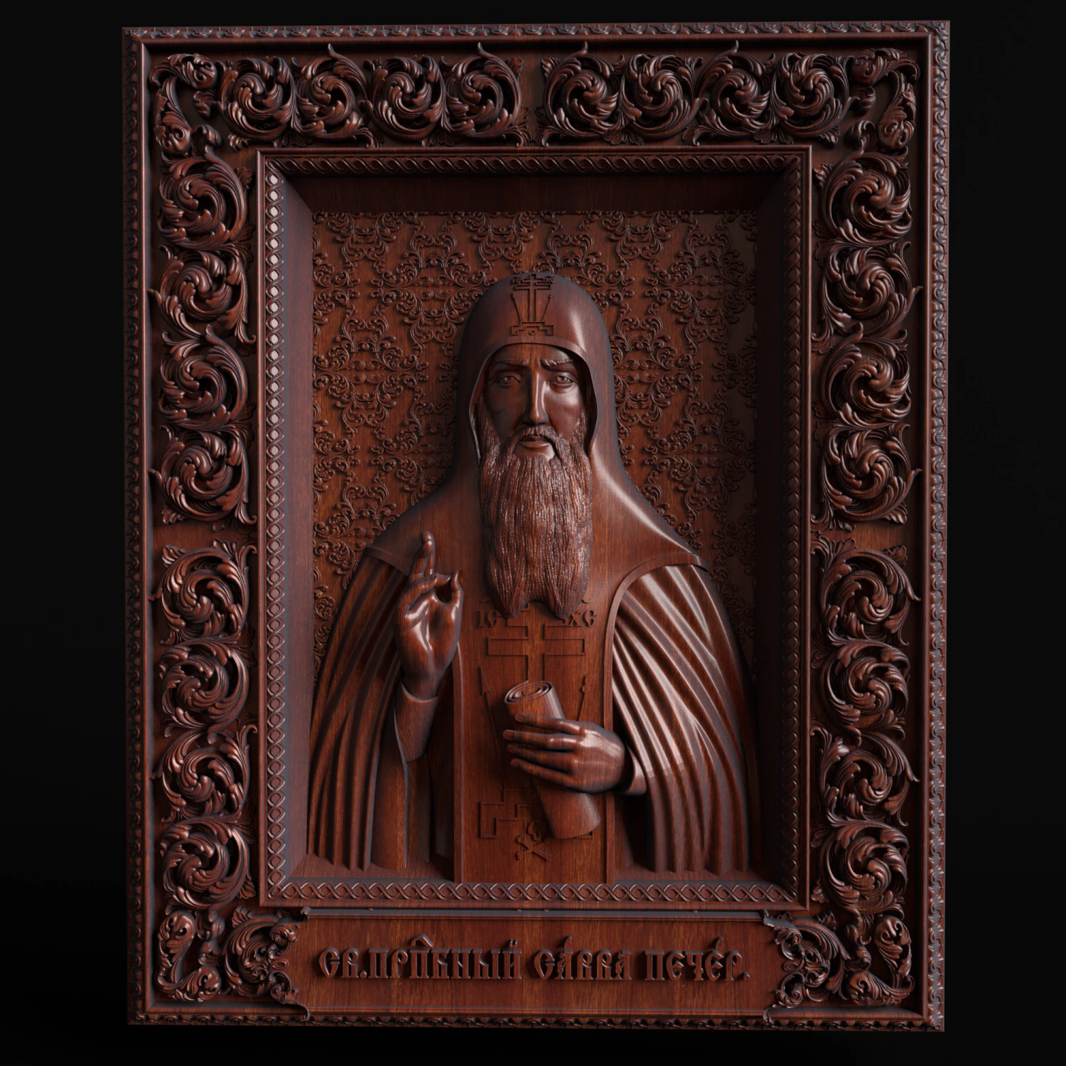 Relief 3D Print Model .c4d .max .obj .3ds .fbx .stl .blend 