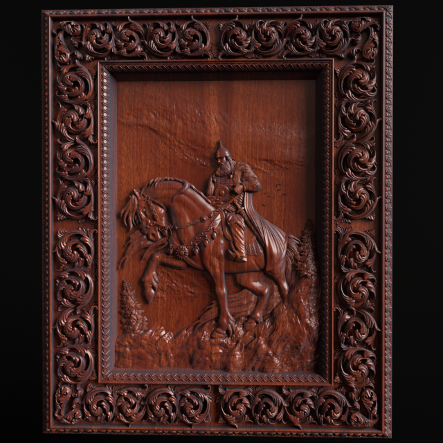 Relief Modelo de impresión 3D .c4d .max .obj .3ds .fbx .stl .blend 