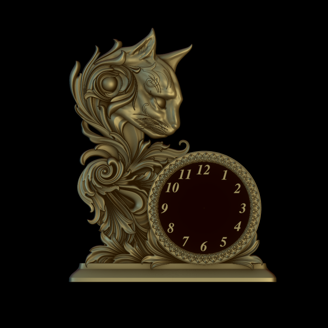 Relief 3D Baskı Modeli .c4d .max .obj .3ds .fbx .stl .blend