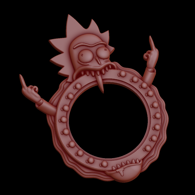 Relief 3D 프린트 모델 .c4d .max .obj .3ds .fbx .stl .blend 
