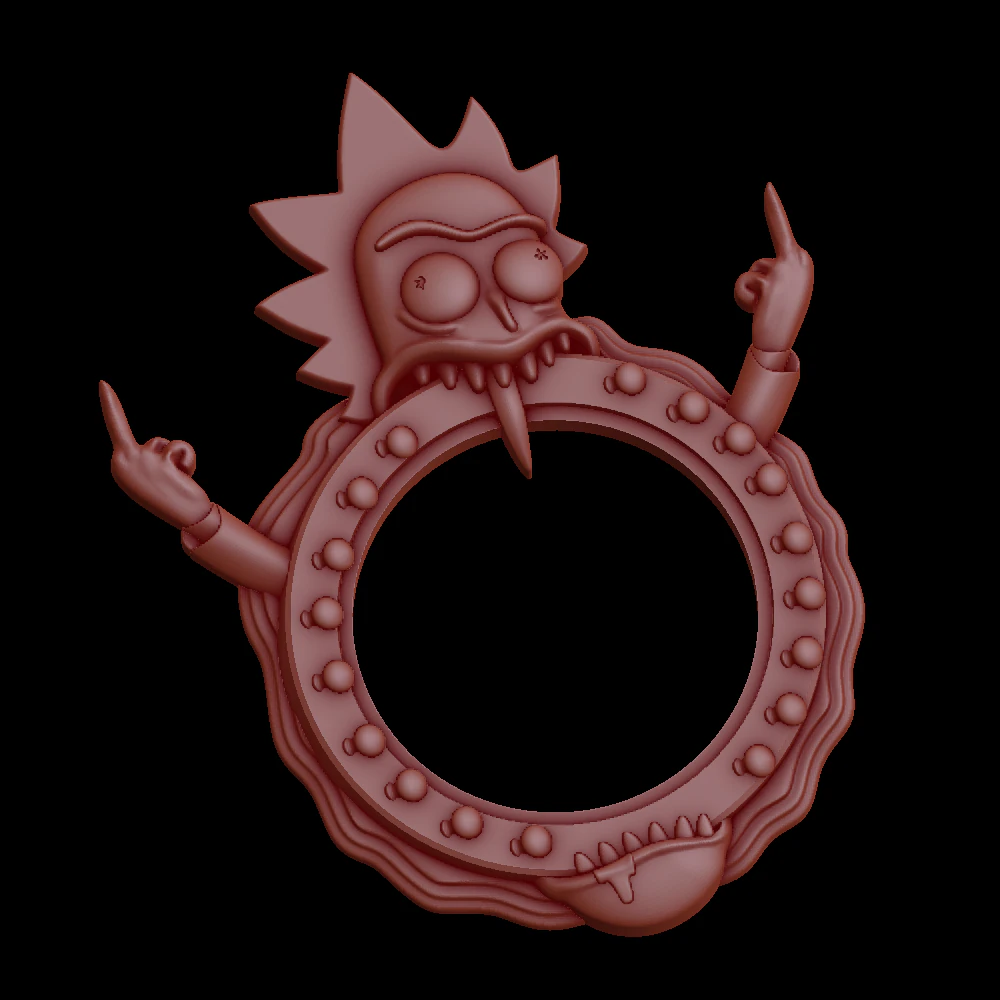 Relief 3D Print Model .c4d .max .obj .3ds .fbx .stl .blend 
