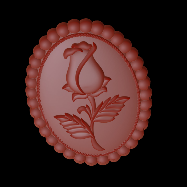 Gingerbread shape 3D Print Model .c4d .max .obj .3ds .fbx .stl .blend