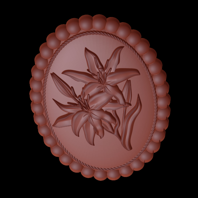 Gingerbread shape Model Cetak 3D .c4d .max .obj .3ds .fbx .stl .blend 