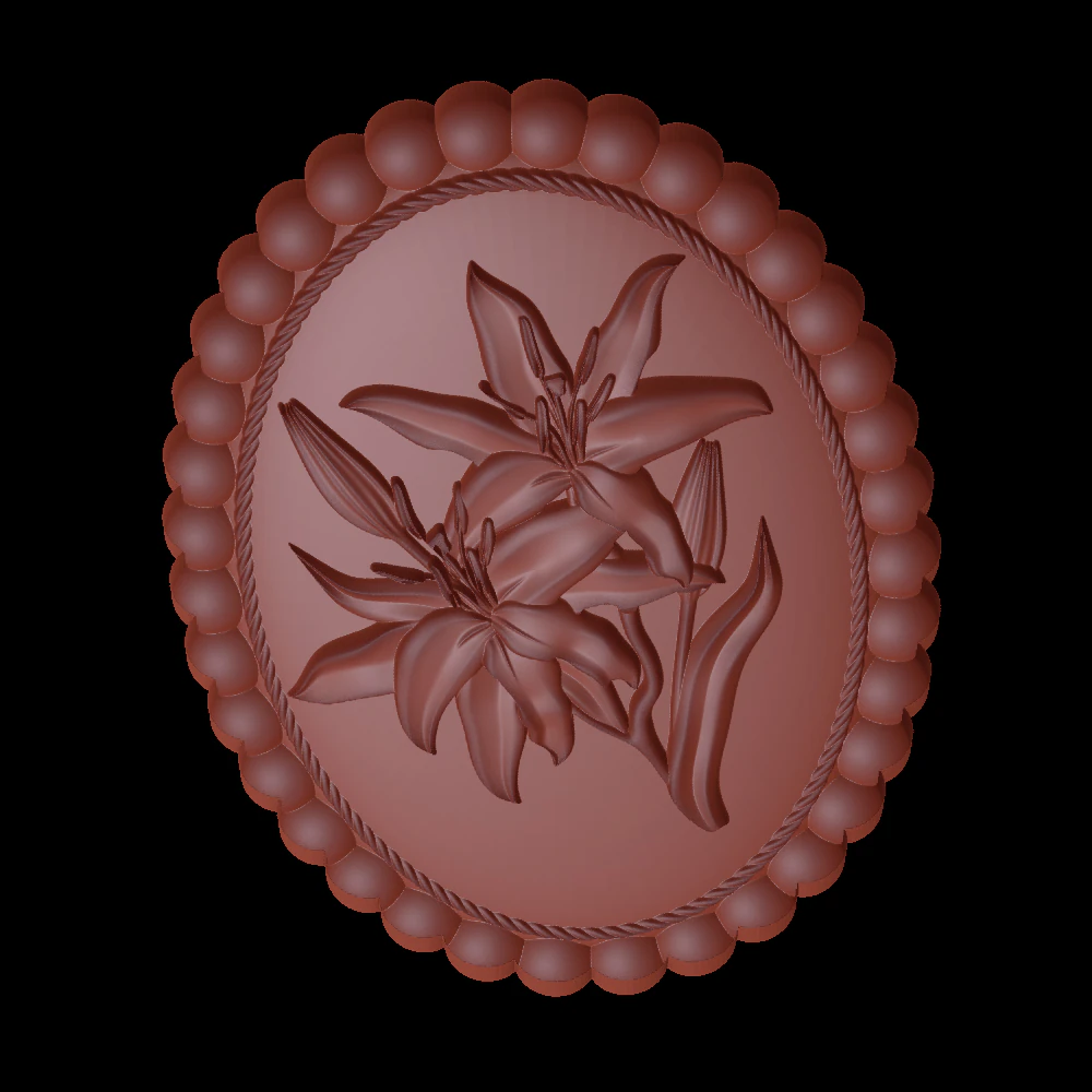 Gingerbread shape 3D Print Model .c4d .max .obj .3ds .fbx .stl .blend 