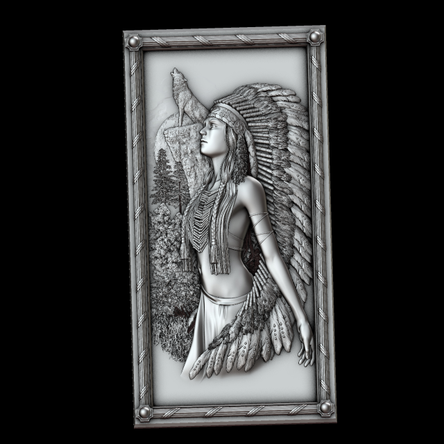 Relief Model Cetak 3D .c4d .max .obj .3ds .fbx .stl .blend