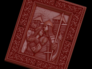 Relief 3D Baskı Modeli