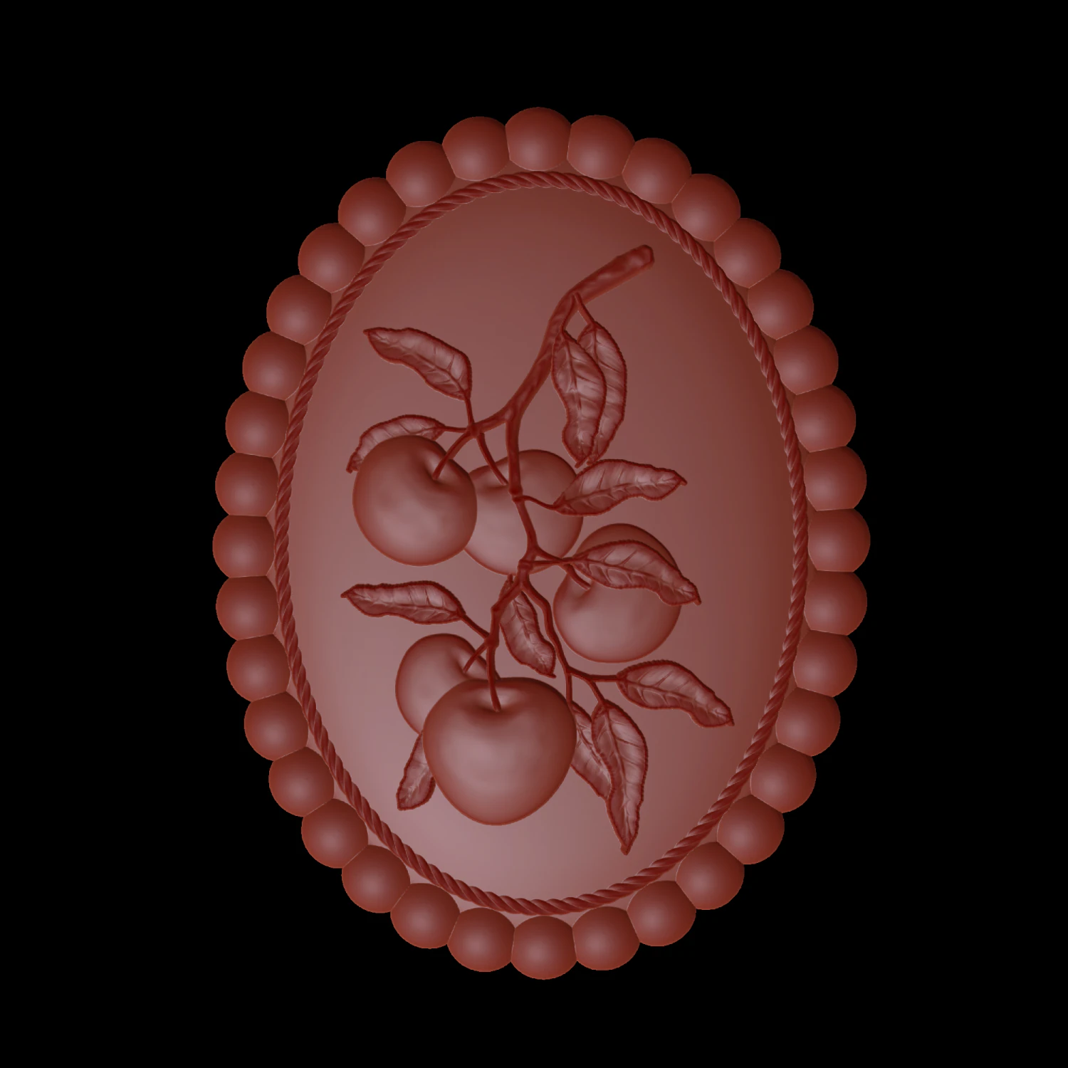 Gingerbread shape 3D Print Model .c4d .max .obj .3ds .fbx .stl .blend 