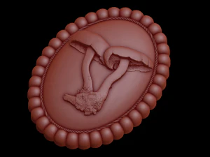 Gingerbread shape 3D Print Model