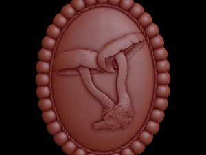 Gingerbread shape Model Cetak 3D