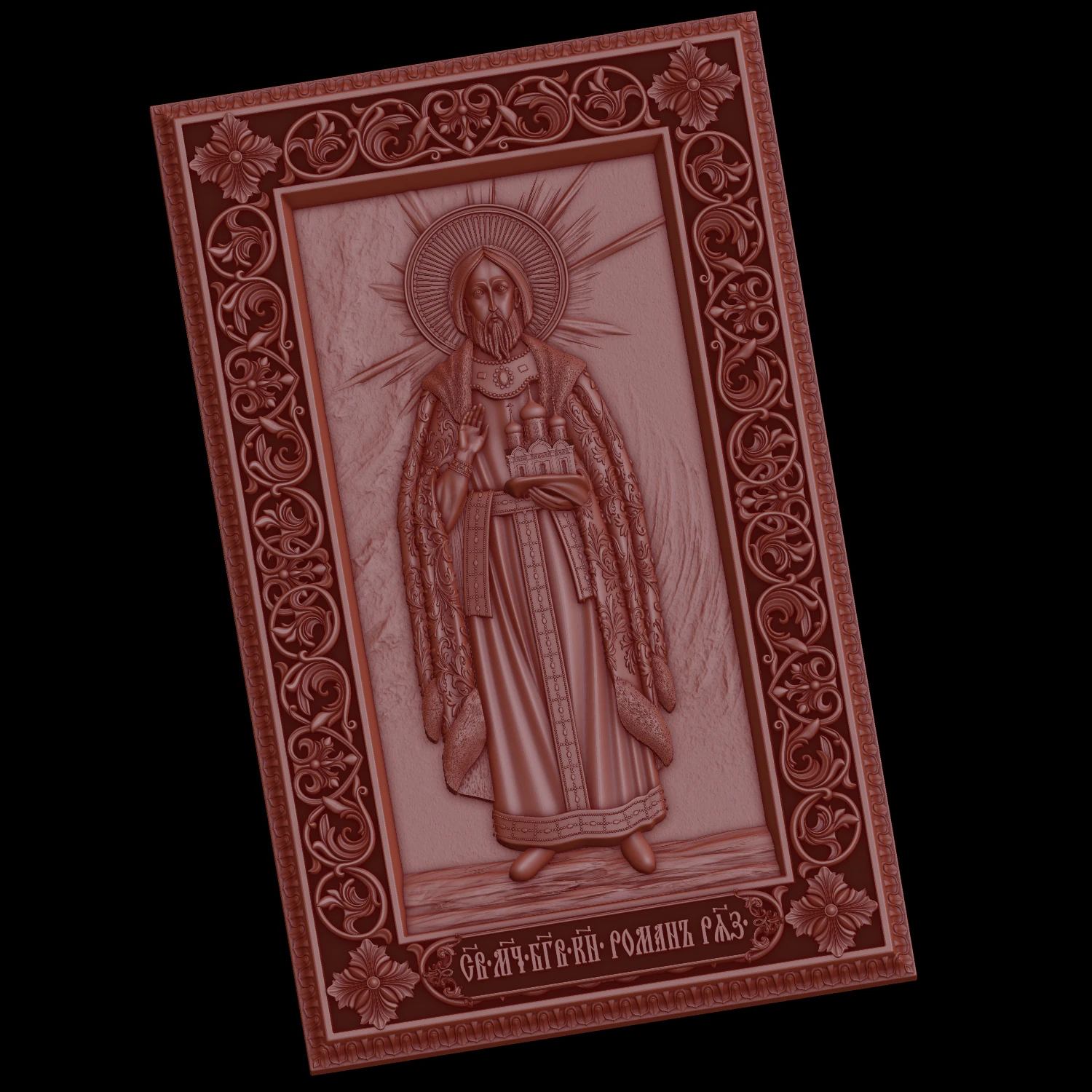 Relief 3D Print Model .c4d .max .obj .3ds .fbx .stl .blend 