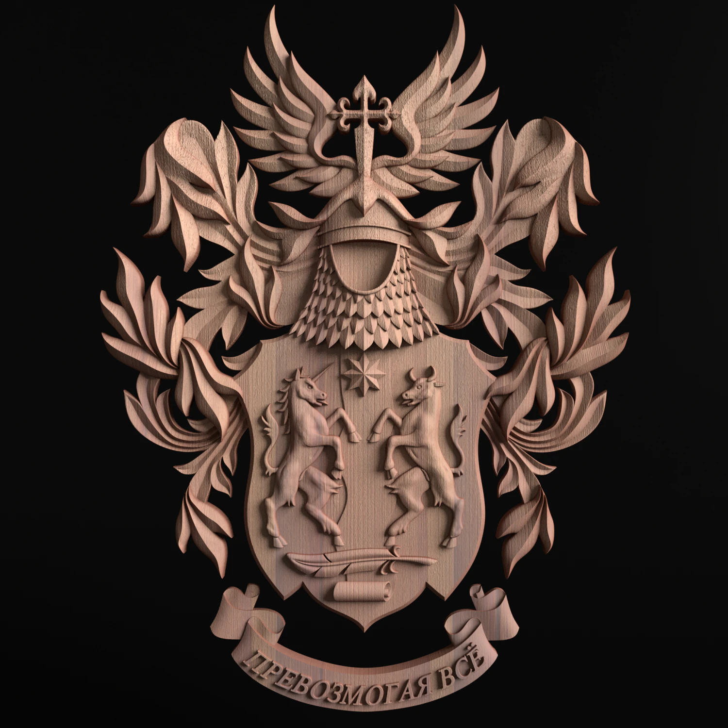 Relief 3D Print Model .c4d .max .obj .3ds .fbx .stl .blend 