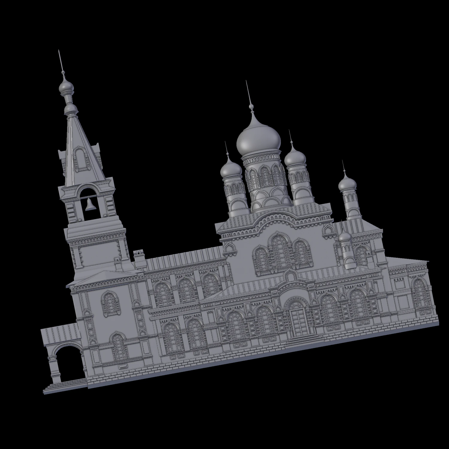 Relief 3D Print Model .c4d .max .obj .3ds .fbx .stl .blend 
