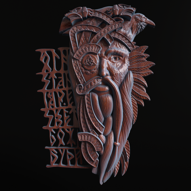 Relief 3D 打印模型 .c4d .max .obj .3ds .fbx .stl .blend 